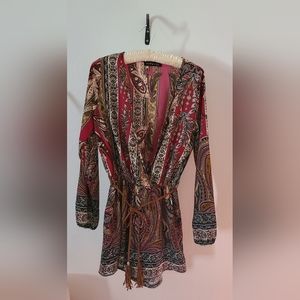 Milkyway Womens Long Sleeve Shorts Jumper Size Small